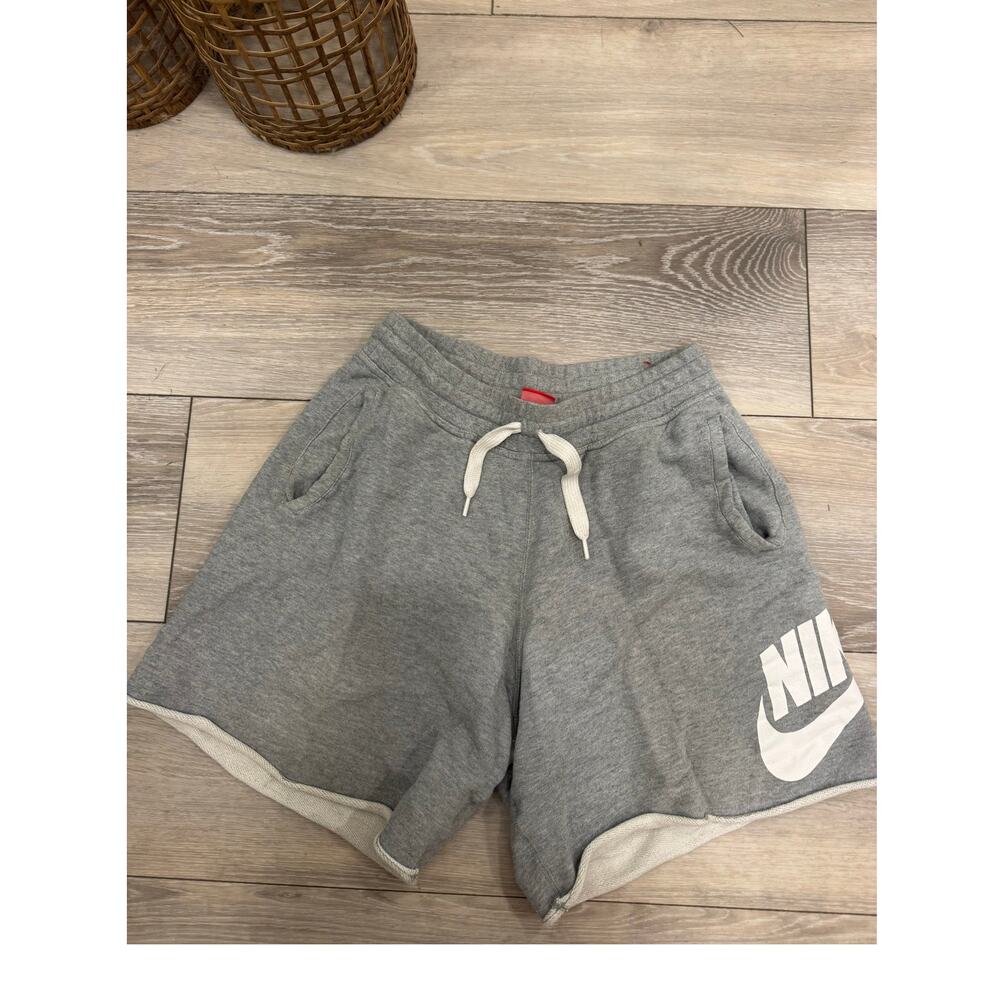 Nike grey Sweatpant shorts large